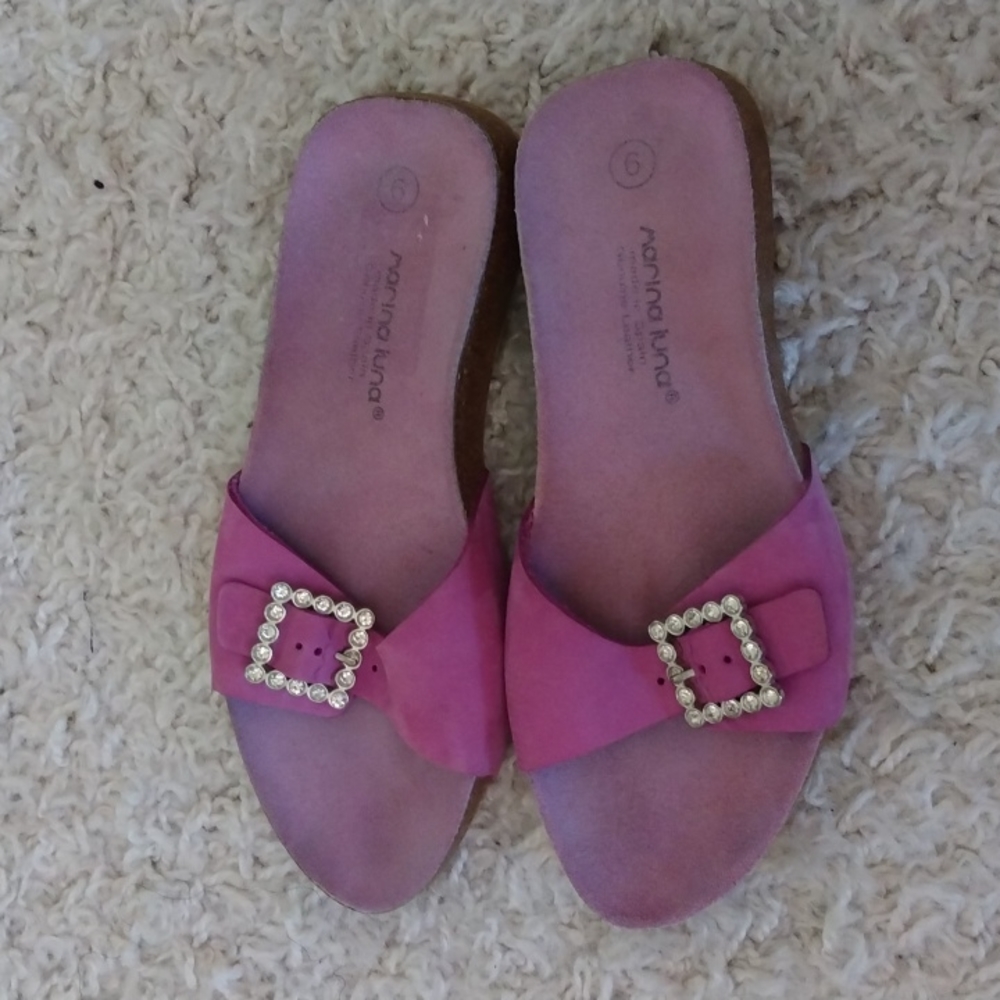 Marina Luna Made In Spain Slippers.